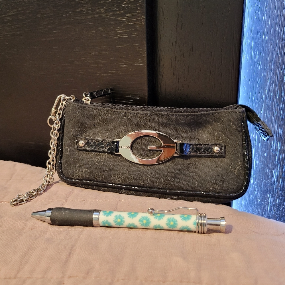 Cute Guess wristlet.